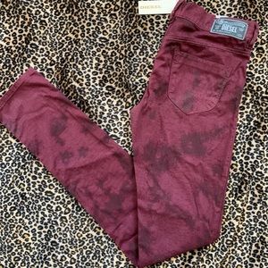 Diesel Livier snake print jegging